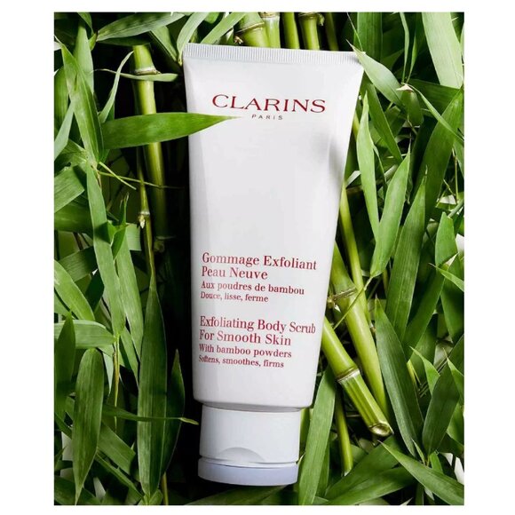 Clarins Exfoliating Body Scrub form Smooth Skin with bamboo powders - Full Size - Picture 10 of 14